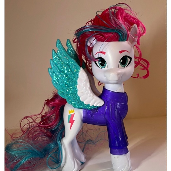 My Little Pony.  Six Inch, Pegasus.  Princess Zipp Storm.  Hasbro. - Picture 1 of 2